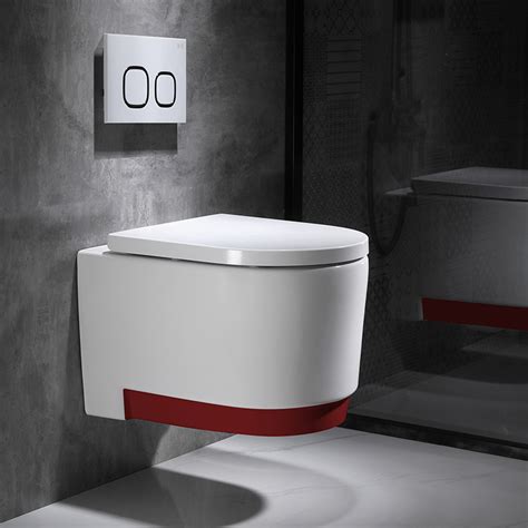 Sanitary Ware Wall Hung Rimless Ceramic Water Closet Wall Hung Toilet Wall Mounted Toilet