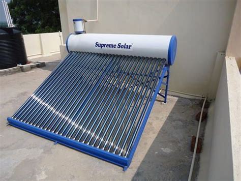 Evacuated Tube Collector Solar Water Heater - High Efficiency Stainless ...