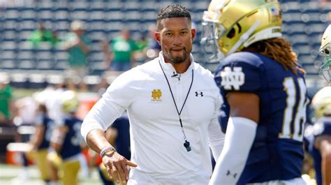 Notre Dame And Marcus Freeman Prepping For Big Showdown With No 4 Ohio