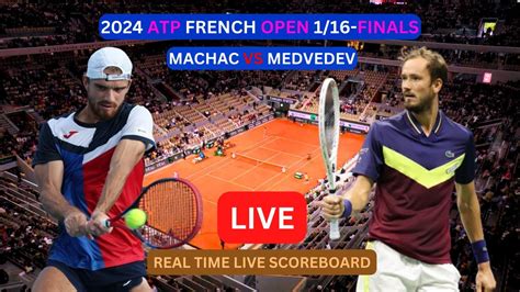 Daniil Medvedev Vs Tomas Machac LIVE Score UPDATE Today Tennis 2024 ATP