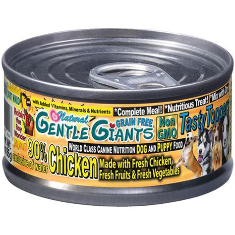 Gentle Giants Natural Non Gmo Chicken Dog And Puppy Can Food