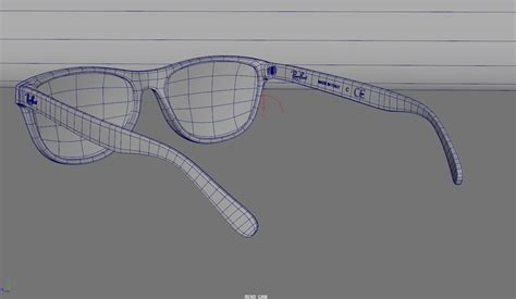 3d Model Ray Ban New Wayfarer Classic Vr Ar Low Poly Cgtrader