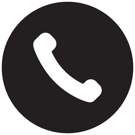 Telephone Phone Call Icon Symbol Png