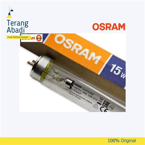 Jual Lampu Uv Sterilizer Osram Watt Hns Utk Kuman Depot Air Isi