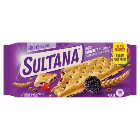 Sultana Biscuits Aux Raisins Saveur Fruits Des Bois 123 Click