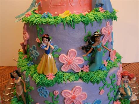 Happy Birthday Disney Princess Cake