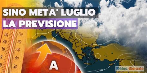 Meteo Aeronautica Scoppia Estate 2023 I Primi Disturbi Al Bel Tempo