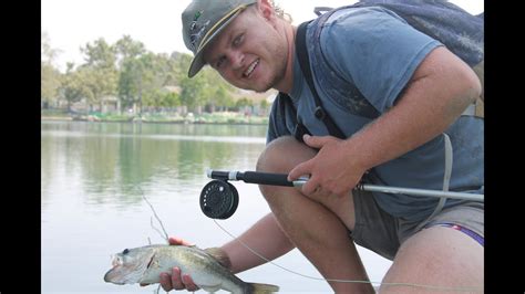 Fly Fishing For Pressured Pond Bass Youtube