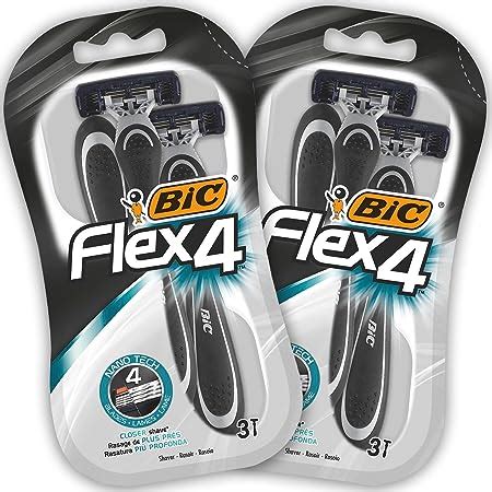 Amazon Bic Flex Hybrid Disposable Men S Blade Razors With