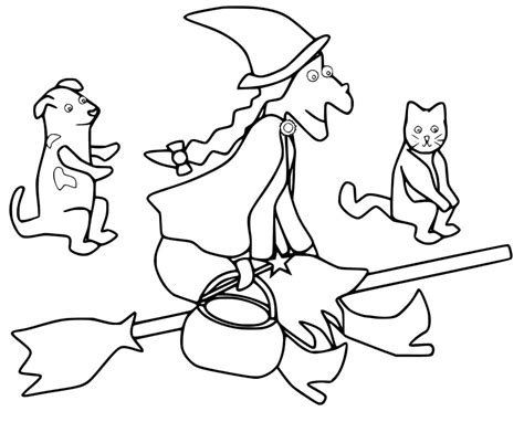 Room On The Broom Coloring Book To Print And Online