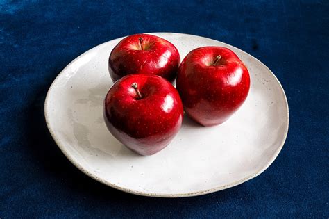 Äpple Frukt Tallrik Gratis foto på Pixabay