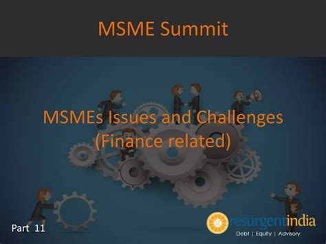 Msme Financing Challenges And Solutions Ppt