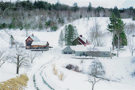 Winter At Sleepy Hollow Farm Photograph By Jim Lamorder Fine Art America