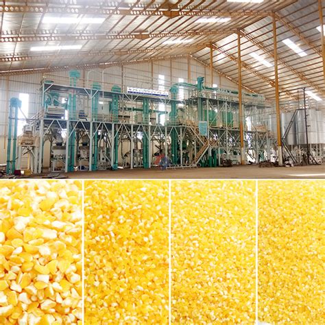 200 T D Maize Corn Milling Plant Automatic Maize Corn Milling Machine