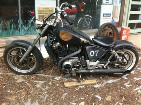 1985 Honda Shadow Vt1100 V Twin Bobber Rat Bike Chopper