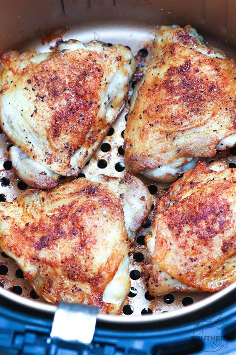 Deliciously Crispy Air Fryer Chicken Thighs Artofit