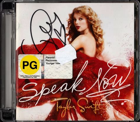 Taylor Swift Speak Now 2010 Cd Discogs