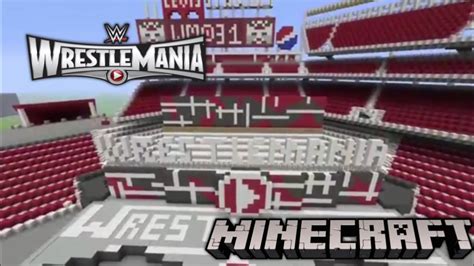 WWE Wrestlemania 31 Levi Stadium WWE Minecraft Arena YouTube