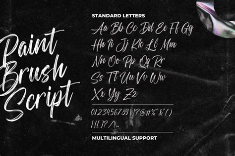 Paint Brush Script Font - Dafont Free