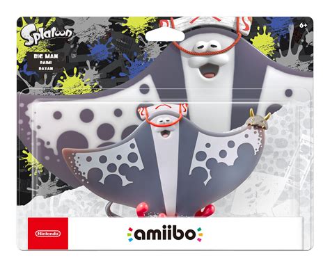 Nintendo Switch Amiibo Big Man Splatoon Series In Game Extras