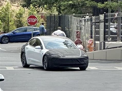 [tesla Model 3 Facelift] Project Highland Spotted On The Road R Teslamodel3