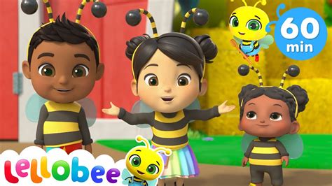 Bzz Bzz The Bee Song 🐝 Lellobee City Farm Kids Cartoons And Nursery