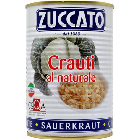 Zuccato Crauti Al Naturale Gr