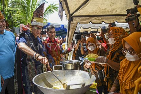 Menparekraf Kunjungi Desa Wisata Buluh Duri Antara Foto