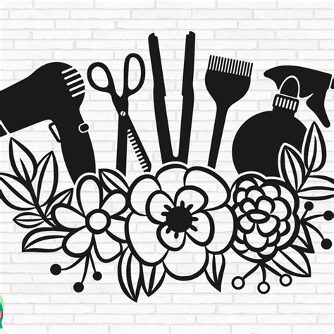 Hairdresser Svg Etsy