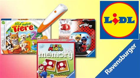 Bei LIDL Ab 9 99 Ravensburger TipToi Spiele Puzzles