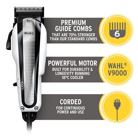 Wahl Icon High Performance Clippers Barbers And Hairdressers Tools