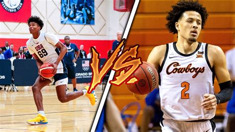 Jalen Green Vs Cade Cunningham Youtube