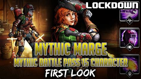 TWD RTS Mythic Marge Battle Pass 15 Character The Walking Dead Road