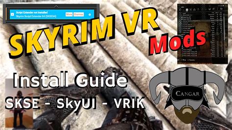 Skyrim Vr Modding Guide How To Install Skse Vr Skyui Vr And Vrik