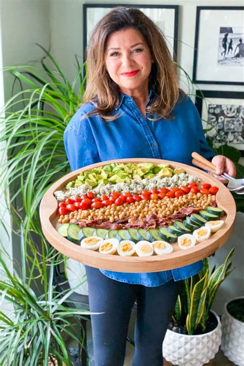 Chickpea Cobb Salad Board Reluctant Entertainer