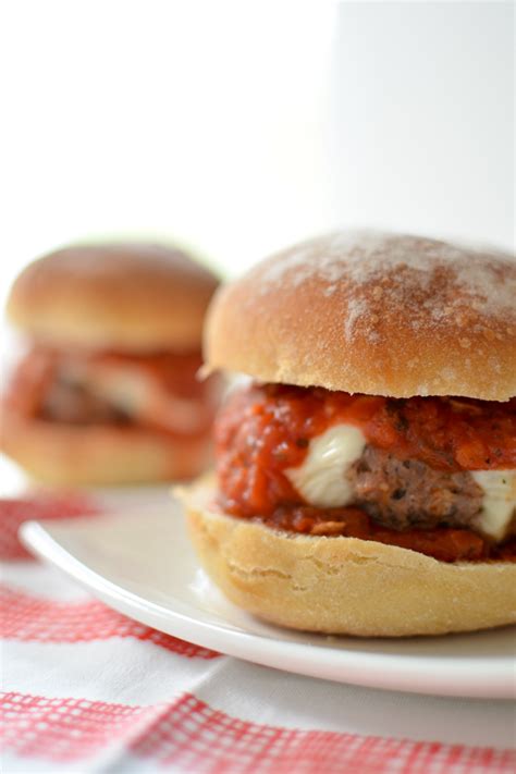 Meatball Burgers Simply Whisked