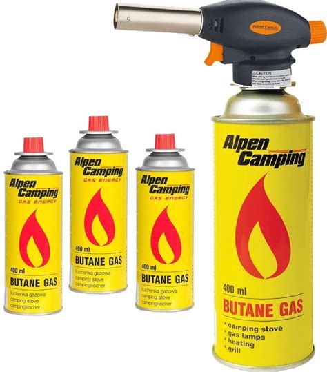 Foto Plynová kartuše Alpen Camping Plynová kartuše Butane Gas 400 ml 4