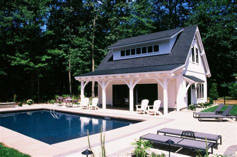 Modern Farmhouse Pool House The Barn Yard And Great Country Garages