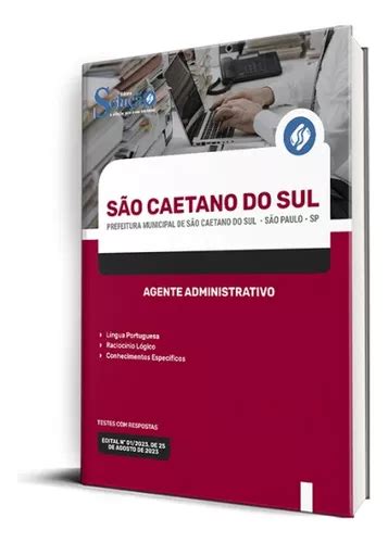 Apostila Prefeitura De S O Caetano Do Sul Sp Agente Administrativo