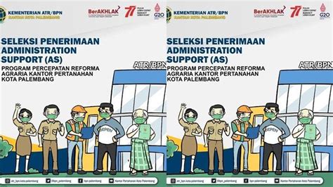 Lowongan Kerja Di Badan Pertanahan Nasional Palembang Butuh Posisi