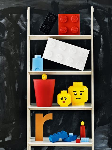 Room Copenhagen Lego Storage Brick 8 säilytyslaatikko valkoinen