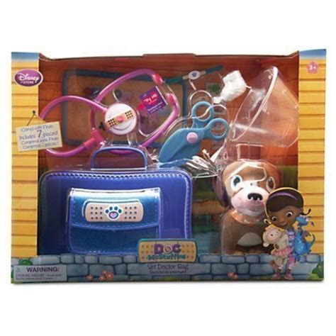 即納 ドックはおもちゃドクター獣医 ドクターバッグ ファイドー 聴診器 Doc Mcstuffins Vet Doctor Bag With