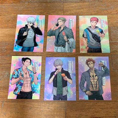 Jjk Jujutsu Kaisen Ice Cream Postcards Hobbies And Toys Memorabilia