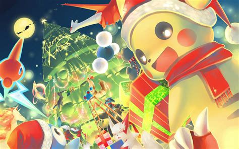 Pikachu Christmas Wallpapers Top Free Pikachu Christmas Backgrounds Wallpaperaccess