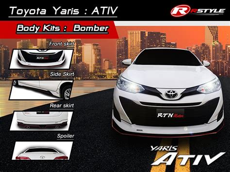 Sport Bodykit For Toyota Yaris Ativ COLOR SIAM BODYKIT Lupon Gov Ph