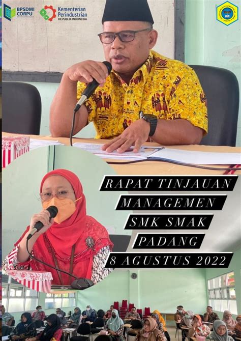 SMK SMAK PADANG GELAR RAPAT TINJAUAN MANAGEMEN RTM SMK SMAK Padang