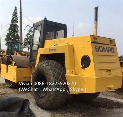 2005 Well Maintained Bomag BW219 2 Road Roller Compactor Original In