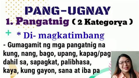 Tatlong Uri Ng Pang Ugnay - pangbloge