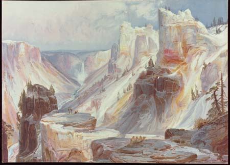 Thomas Moran Online Museum Exhibit National Park Service Museum