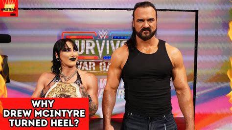 Why Drew Mcintyre Turns Heel An Explanation For Drew Mcintyre Heel Turn Wwe Raw Highlights